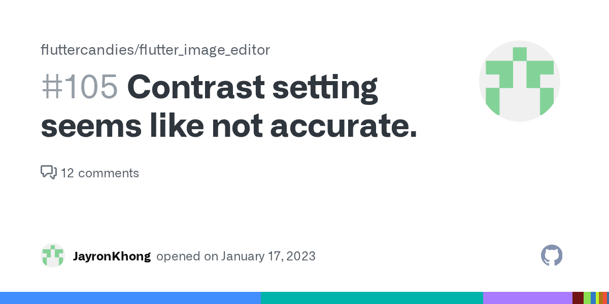 Contrast setting seems like not accurate. · Issue 105 · fluttercandies