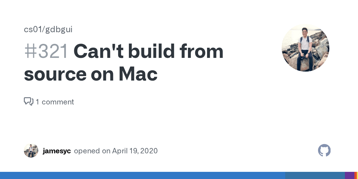 Can't build from source on Mac · Issue 321 · cs01/gdbgui · GitHub