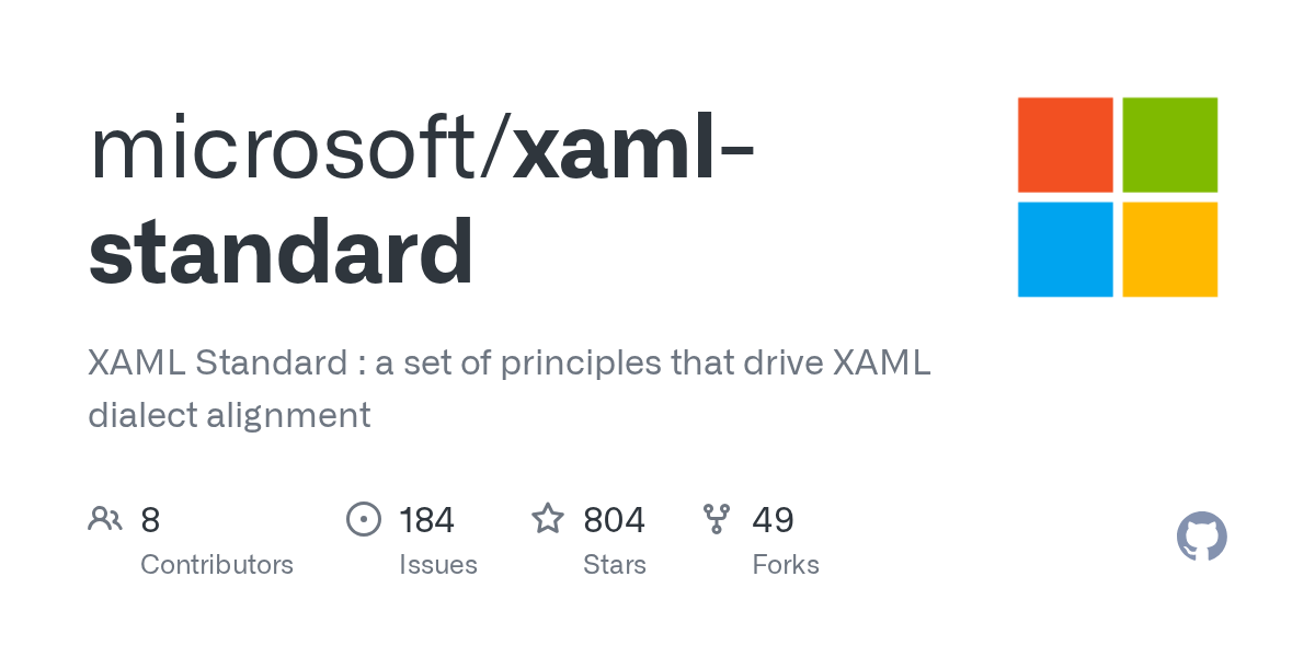 Packages · microsoft/xamlstandard · GitHub