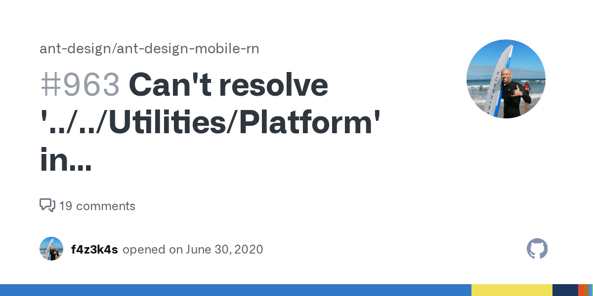 Can't resolve '../../Utilities/Platform' in 'path/to/project/node