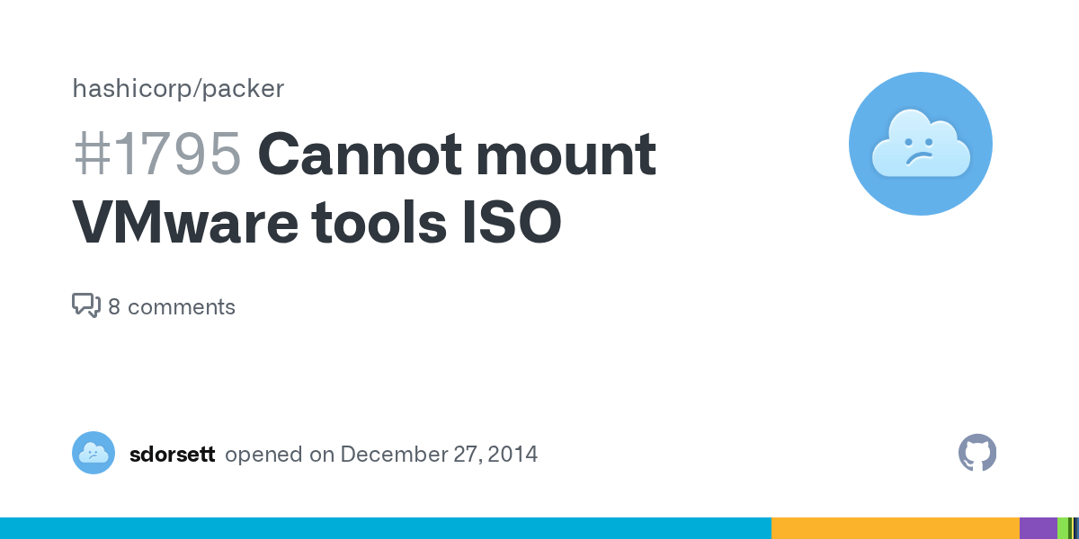 Cannot mount VMware tools ISO · Issue 1795 · hashicorp/packer · GitHub