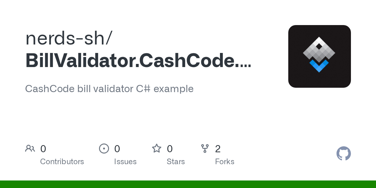 GitHub - nerds-sh/BillValidator.CashCode.Example: CashCode bill