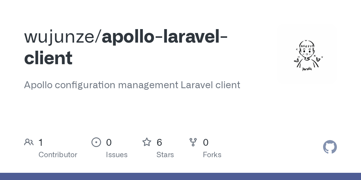 GitHub wujunze/apollolaravelclient Apollo configuration management