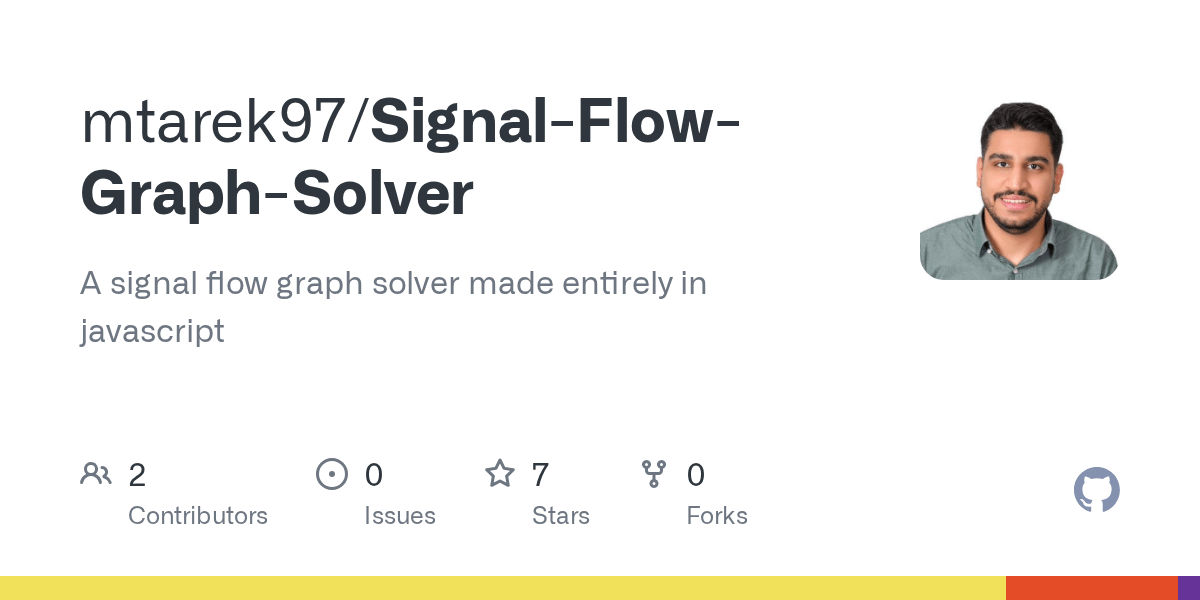 GitHub mtarek97/SignalFlowGraphSolver A signal flow graph solver made entirely in javascript