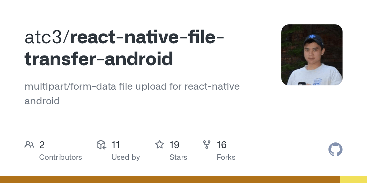 GitHub atc3/reactnativefiletransferandroid