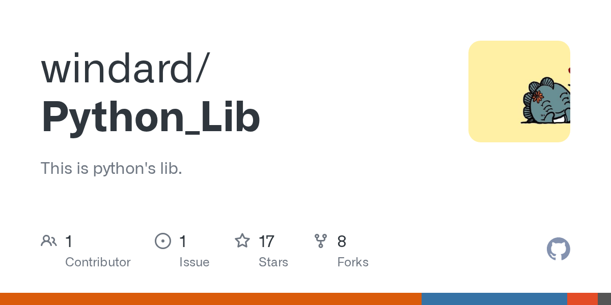 GitHub windard/Python_Lib This is python's lib.