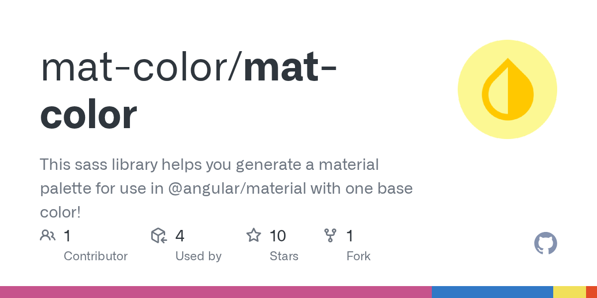 GitHub matcolor/matcolor This sass library helps you generate a