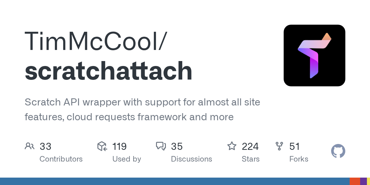 scratchattach/LICENSE at main · TimMcCool/scratchattach · GitHub