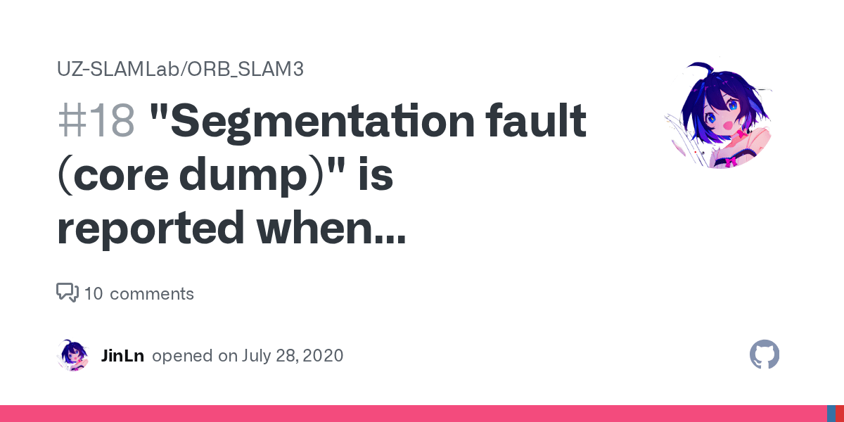"Segmentation fault (core dump)" is reported when executing Kitti