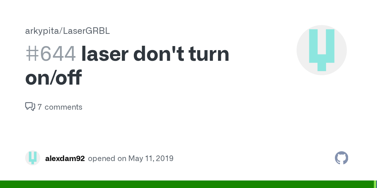 laser don't turn on/off · Issue 644 · arkypita/LaserGRBL · GitHub