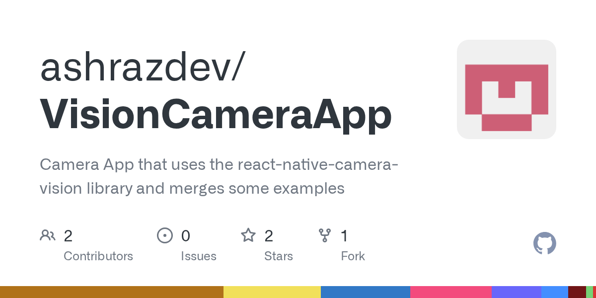 GitHub - ashrazdev/VisionCameraApp: Camera App that uses the react