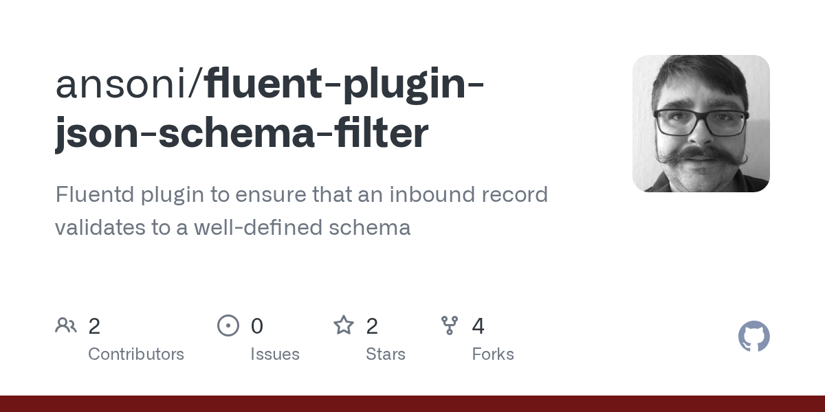 GitHub ansoni/fluentpluginjsonschemafilter Fluentd plugin to