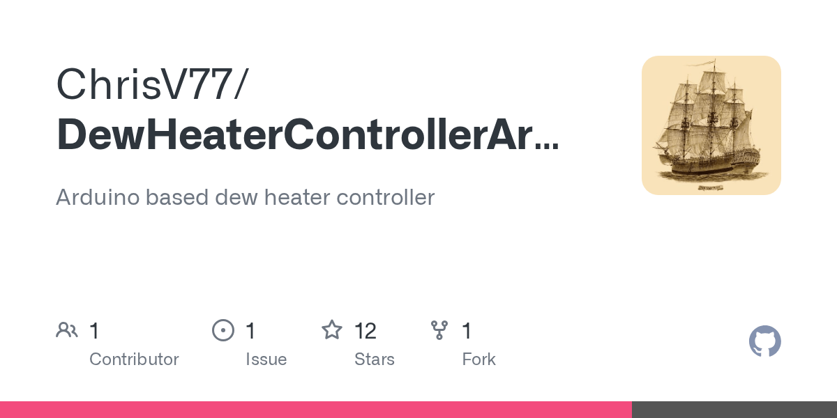 GitHub ChrisV77/DewHeaterController_Arduino Arduino based dew heater