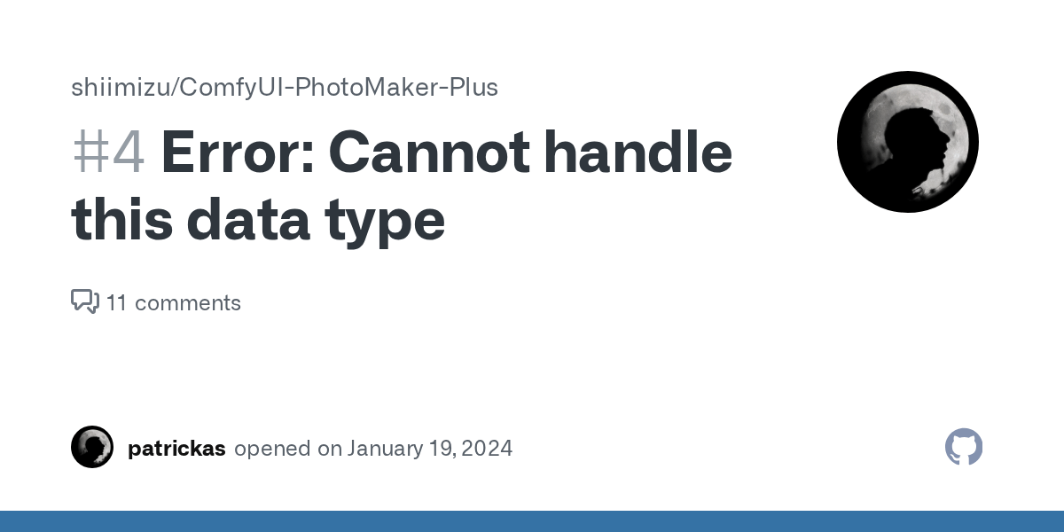 Error Cannot handle this data type · Issue 4 ·