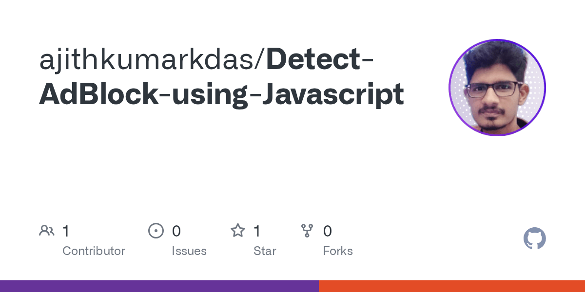 GitHub ajithkumarkdas/DetectAdBlockusingJavascript