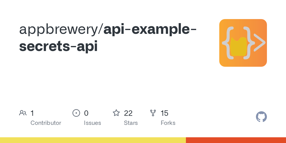 GitHub appbrewery/apiexamplesecretsapi