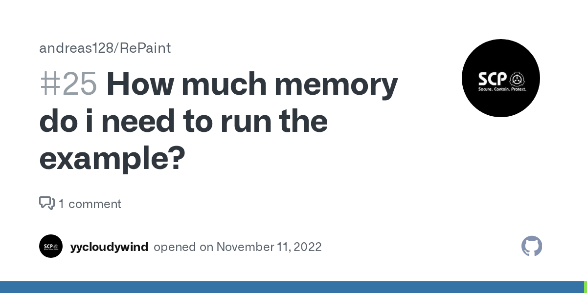 How much memory do i need to run the example? · Issue 25 · andreas128