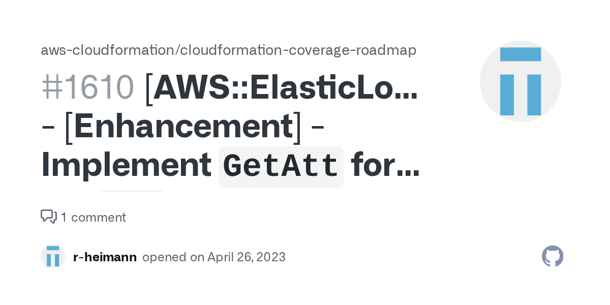 (AWSElasticLoadBalancingV2LoadBalancer) Implement `GetAtt` for the