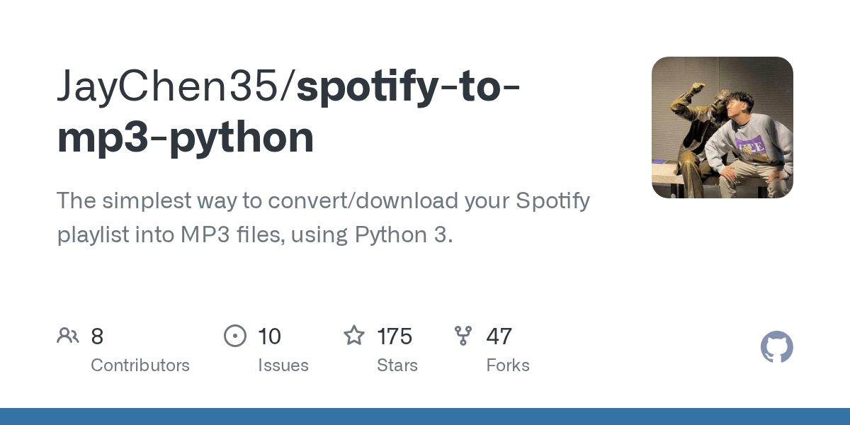 spotifytomp3python/spotify_to_mp3.py at master · JayChen35/spotify