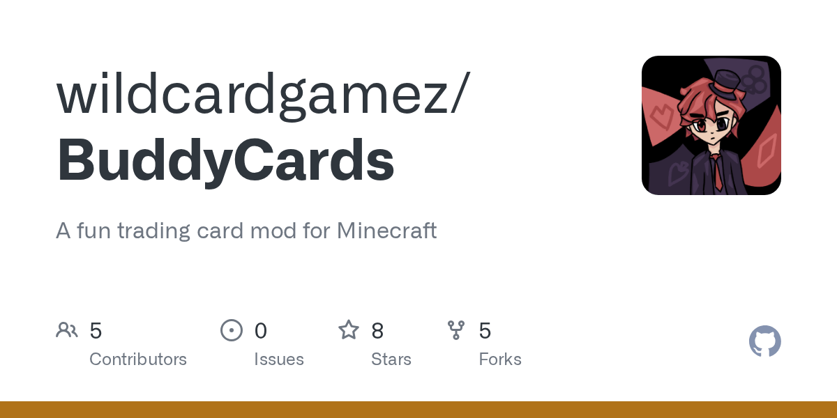 GitHub wildcardgamez/BuddyCards A fun trading card mod for Minecraft