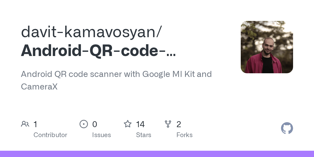GitHub davitkamavosyan/AndroidQRcodescanner Android QR code