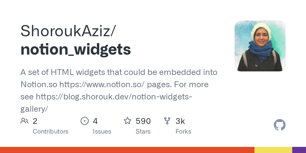 Actions · ShoroukAziz/notion_widgets · GitHub