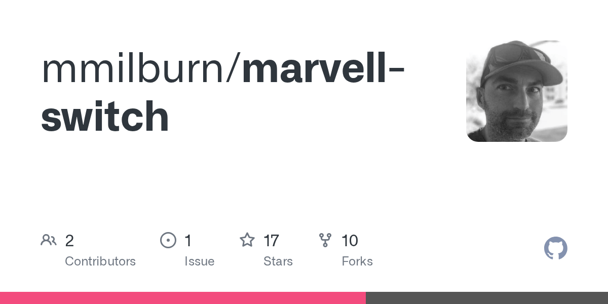 GitHub mmilburn/marvellswitch