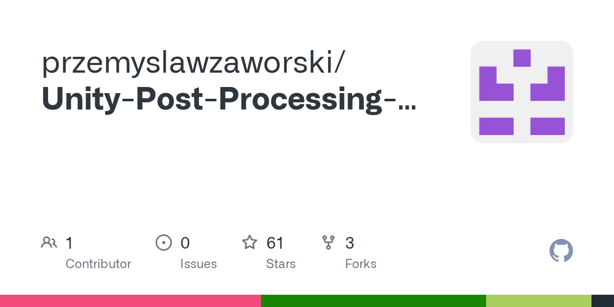 UnityPostProcessingModTool/Main.unity at master