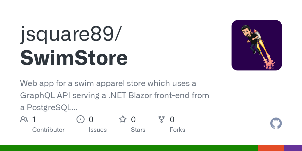 GitHub jsquare89/SwimStore  app for a swim apparel store which