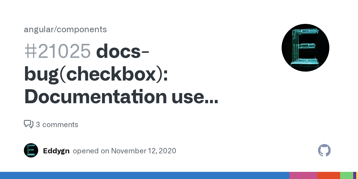 docsbug(checkbox) Documentation use "MAT_CHECKBOX_CLICK_ACTION