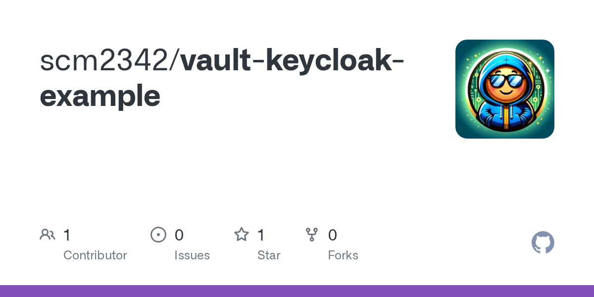 GitHub scm2342/vaultkeycloakexample