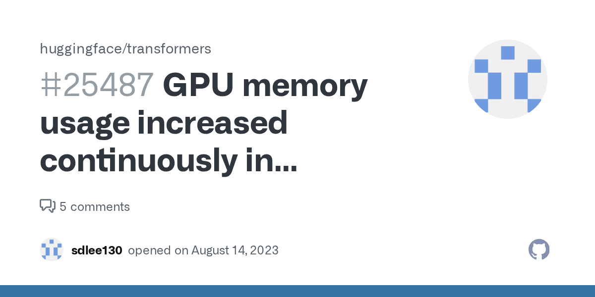 GPU memory usage increased continuously in validation · Issue 25487