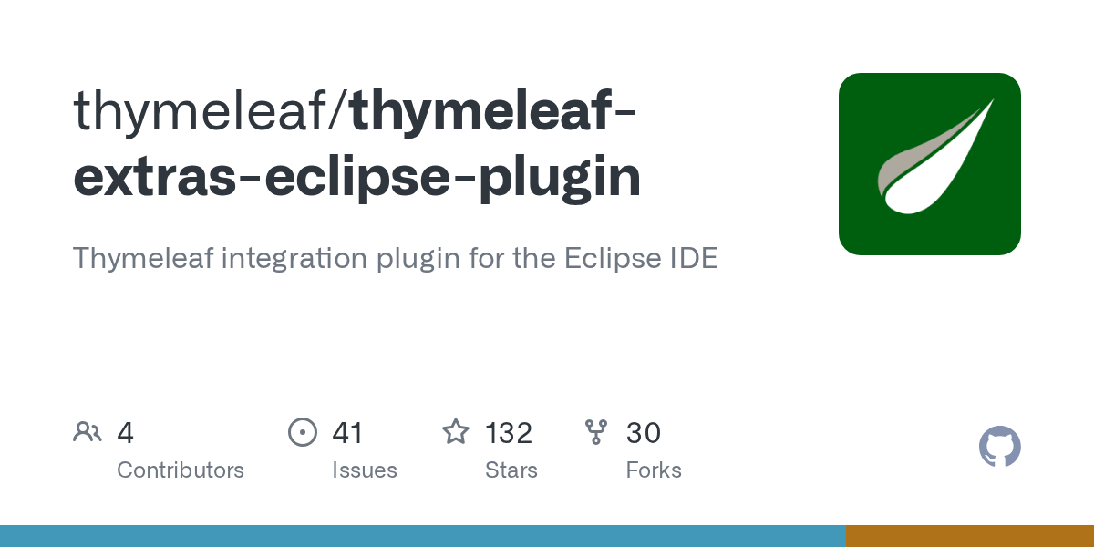 GitHub thymeleaf/thymeleafextraseclipseplugin Thymeleaf integration plugin for the Eclipse IDE