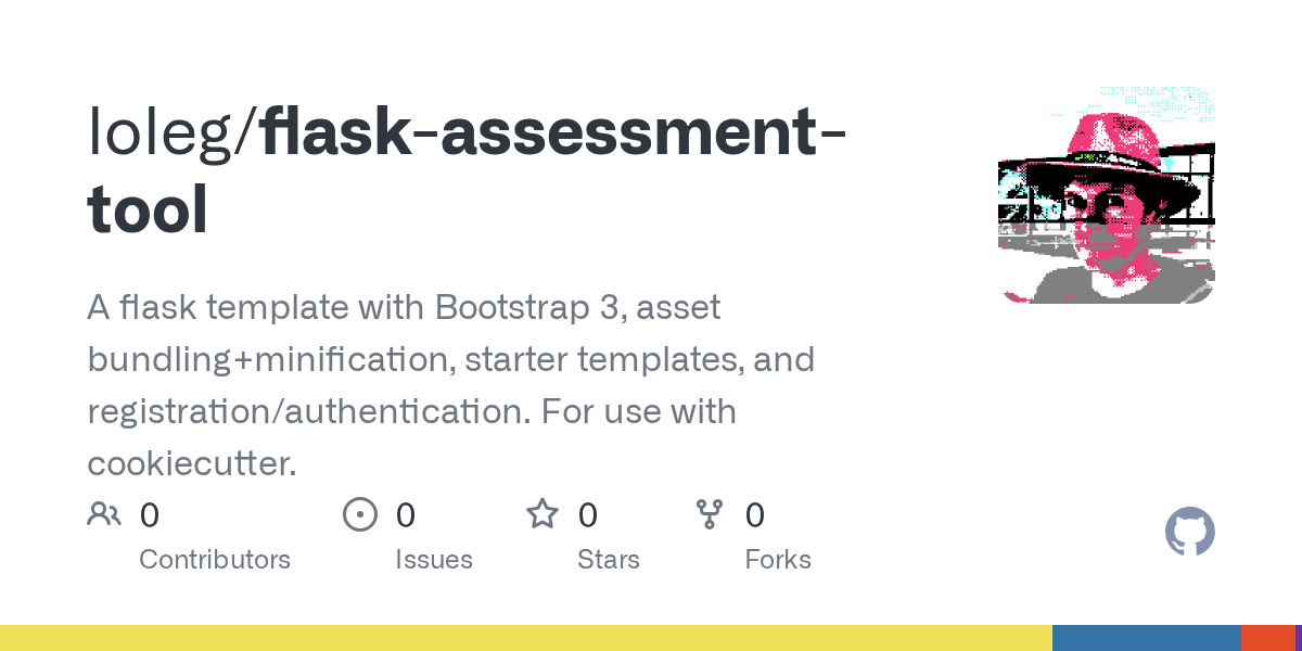 GitHub loleg/flaskassessmenttool A flask template with Bootstrap 3