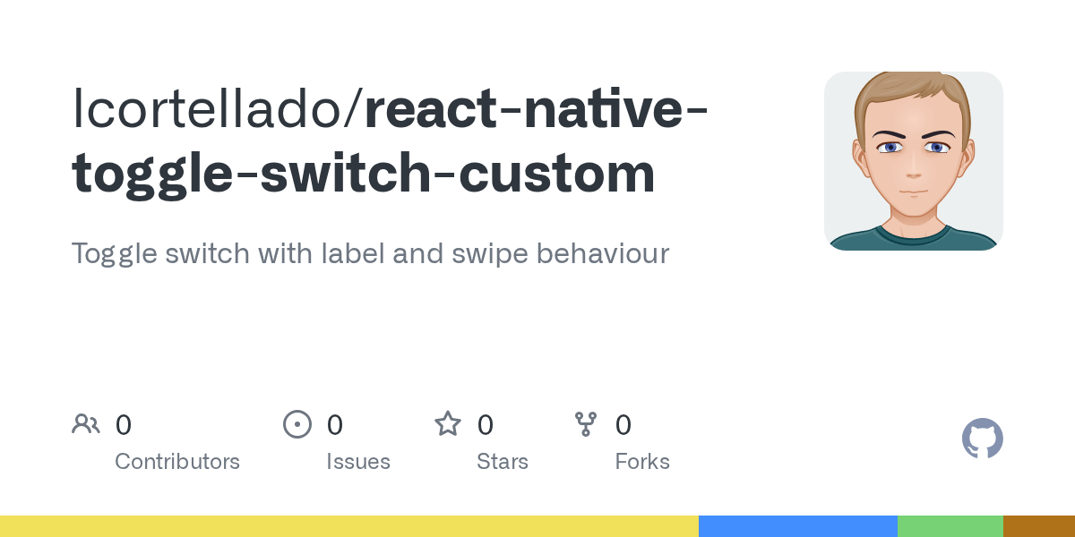 GitHub lcortellado/reactnativetoggleswitchcustom Toggle switch