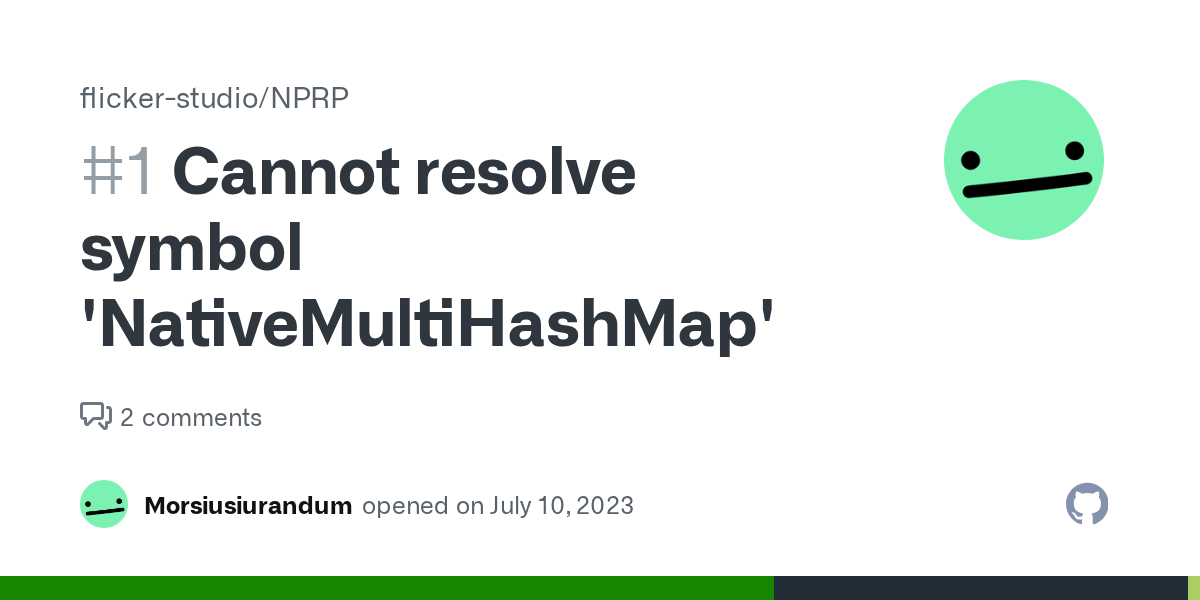Cannot resolve symbol 'NativeMultiHashMap' · Issue 1 · Morsiusiurandum