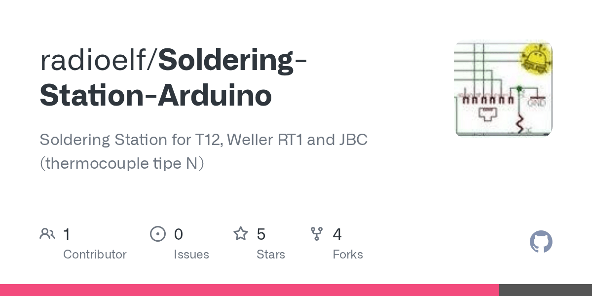 GitHub radioelf/SolderingStationArduino Soldering Station for T12