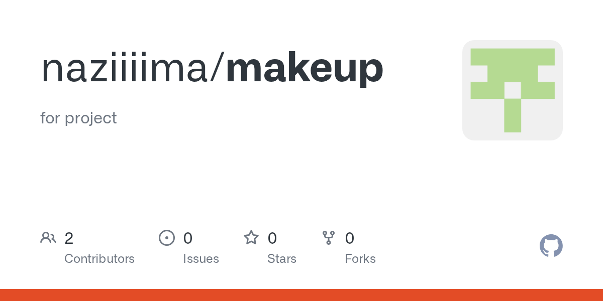 GitHub naziiiima/makeup for project
