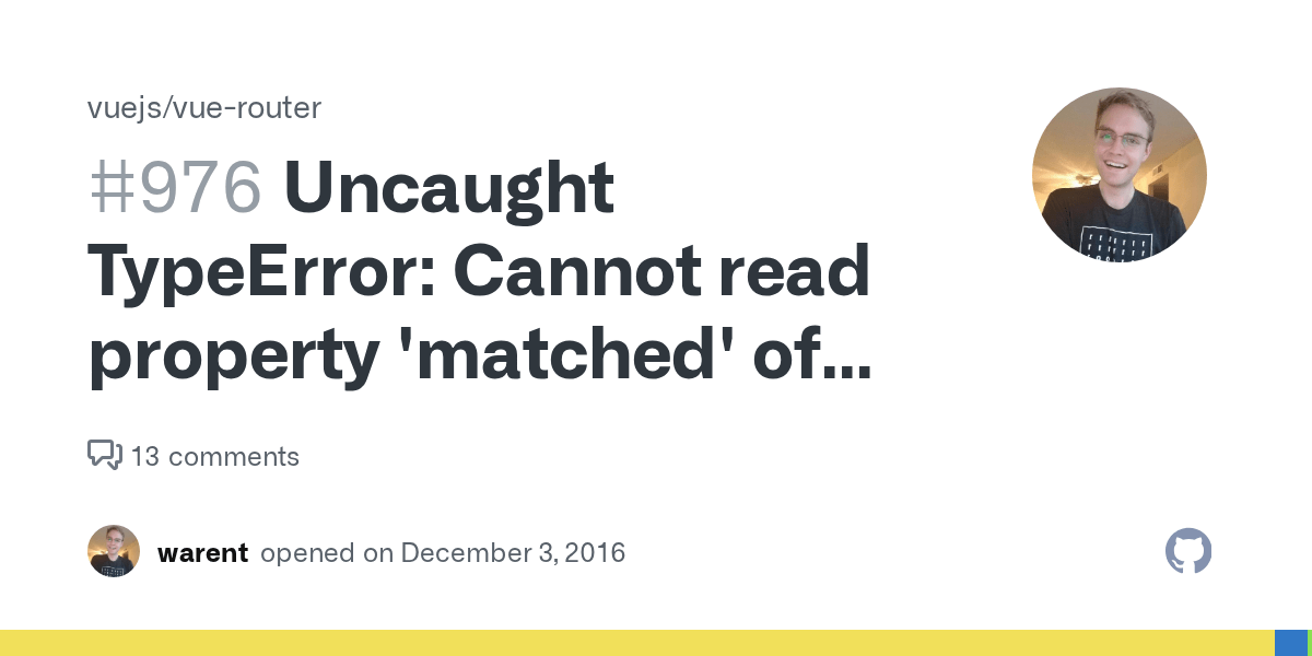 Uncaught TypeError Cannot read property 'matched' of undefined · Issue