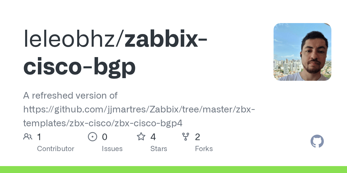 GitHub leleobhz/zabbixciscobgp A refreshed version of https