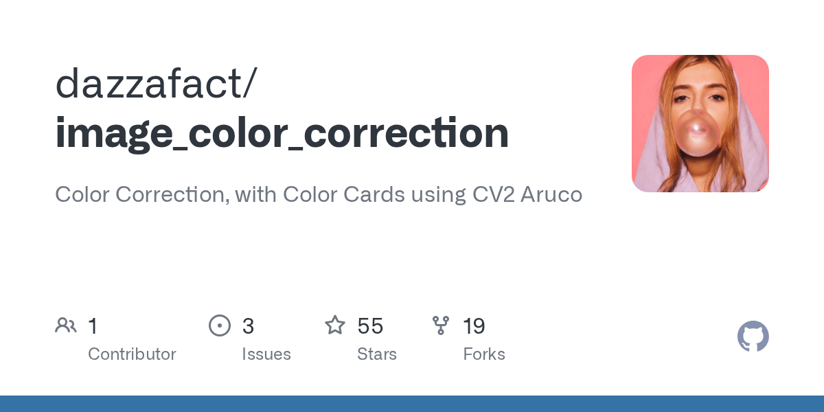 GitHub dazzafact/image_color_correction Color Correction, with Color