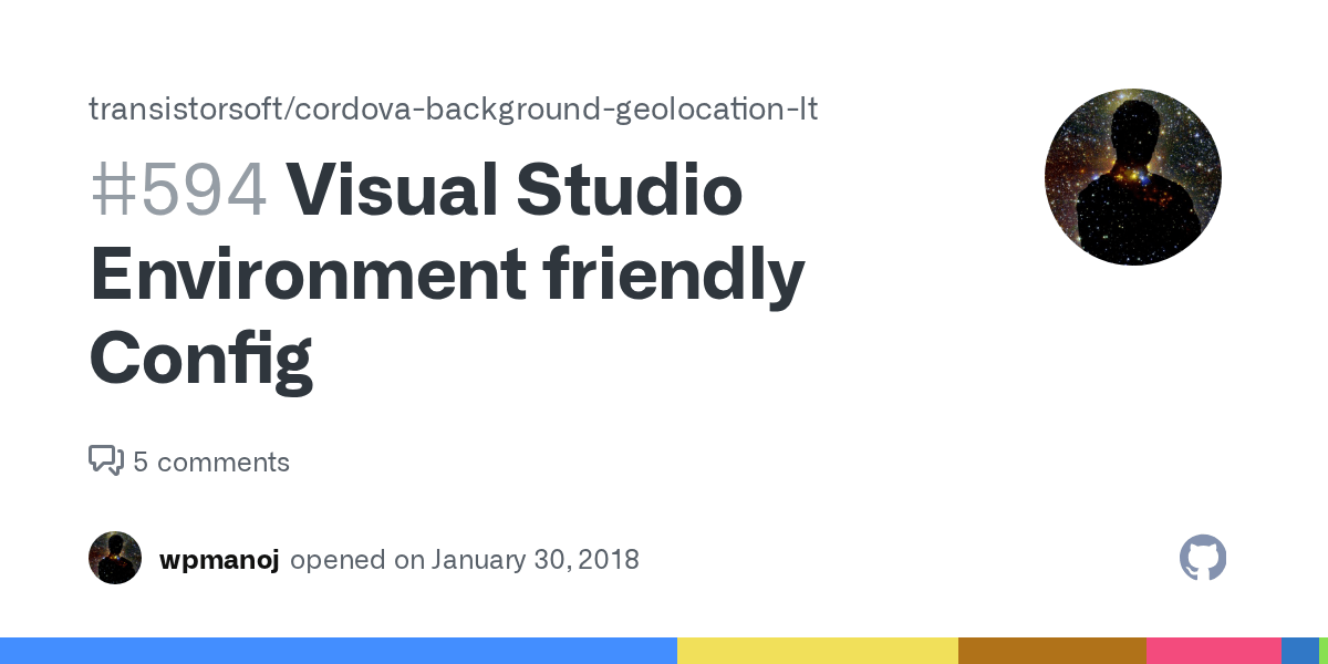 Visual Studio Environment friendly Config · Issue 594 · transistorsoft