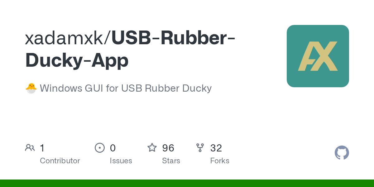 GitHub xadamxk/USBRubberDuckyApp hatching_chick Windows GUI for USB Rubber Ducky