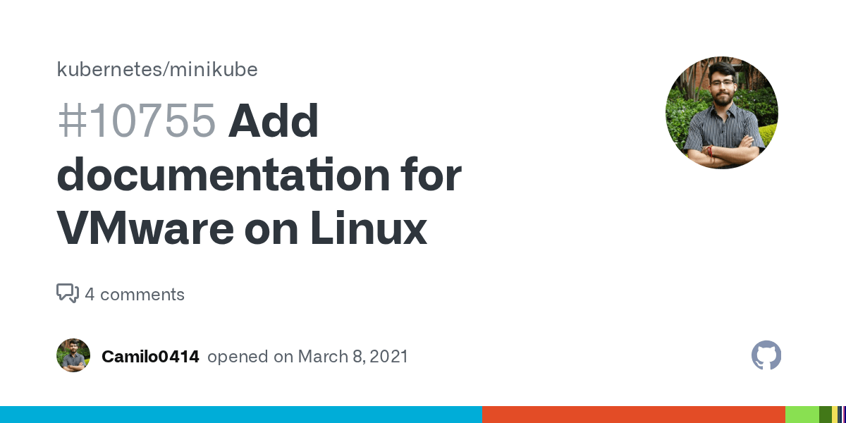 Add documentation for VMware on Linux · Issue 10755 ·