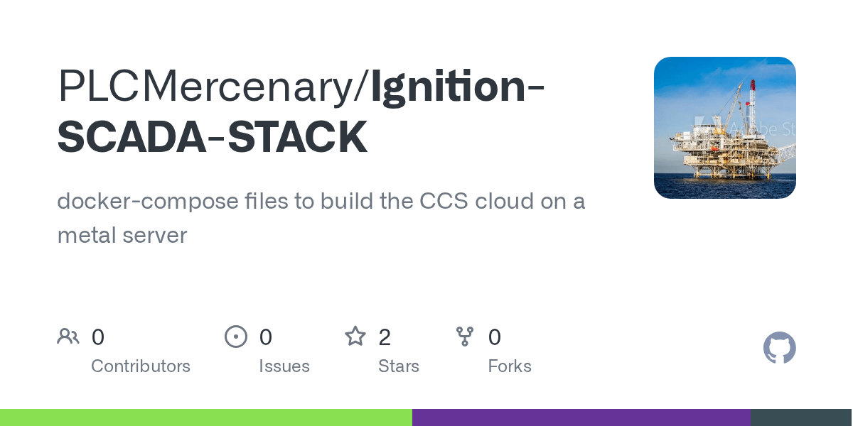 GitHub PLCMercenary/IgnitionSCADASTACK files to