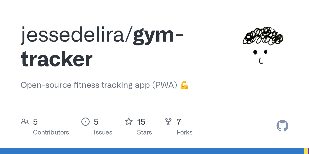 GitHub jessedelira/gymtracker Opensource fitness tracking app 💪