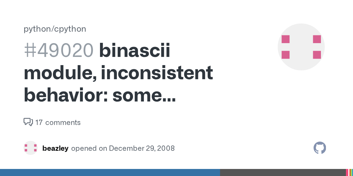 binascii module, inconsistent behavior some functions accept unicode