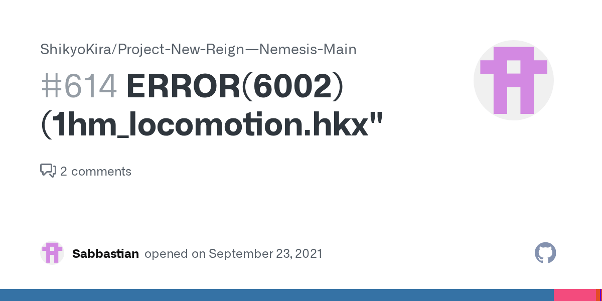 ERROR(6002) · Issue 614 · ShikyoKira/ProjectNew