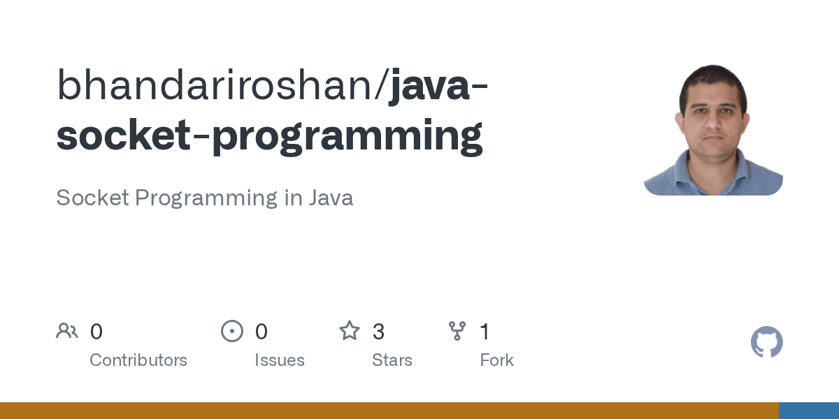 GitHub bhandariroshan/javasocketprogramming Socket Programming in Java