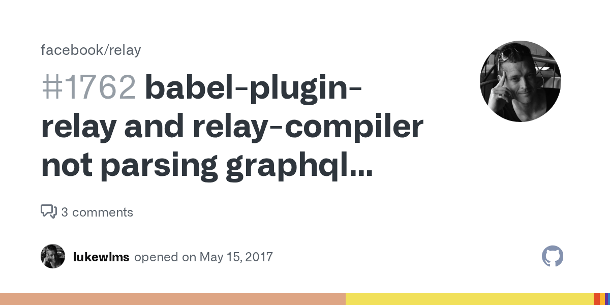 babelpluginrelay and not parsing graphql calls (how to use Relay Modern with